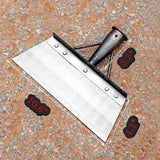 Stainless Steel Shovel Head – Weeding & Scraping Tool, Sharpened Edge, 20–30cm Sizes