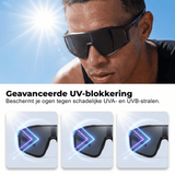 Unisex Sport Sunglasses – Photochromic Lenses, Rimless Design & Polycarbonate Frame