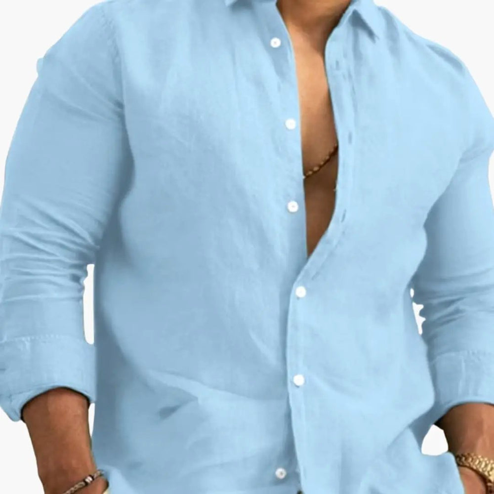 Men's Linen Shirt – Lightweight, Casual Style