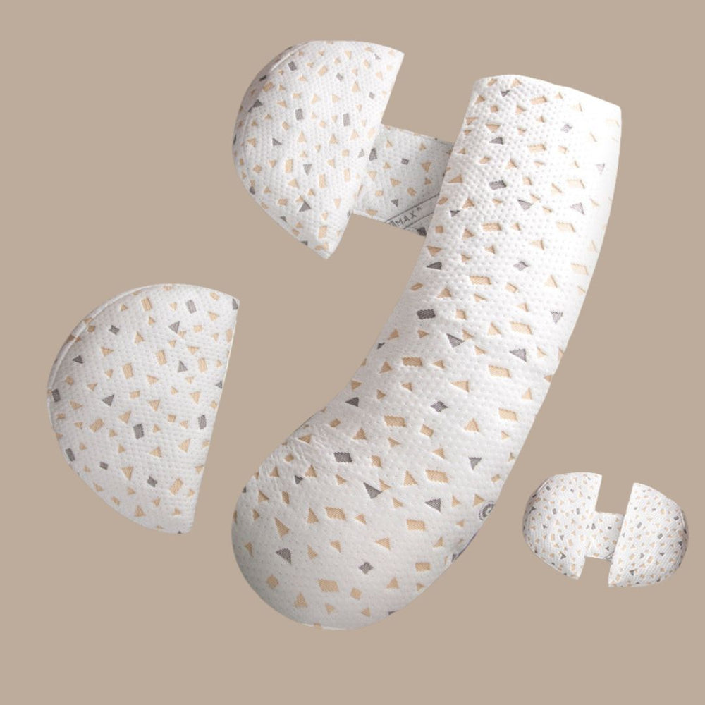 H-Shaped Pregnancy Pillow – Full-Body Support, Breathable 120×60cm & Nursing Use