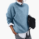 Women's Sweater – High Collar, Oversized Fit & Soft Knit