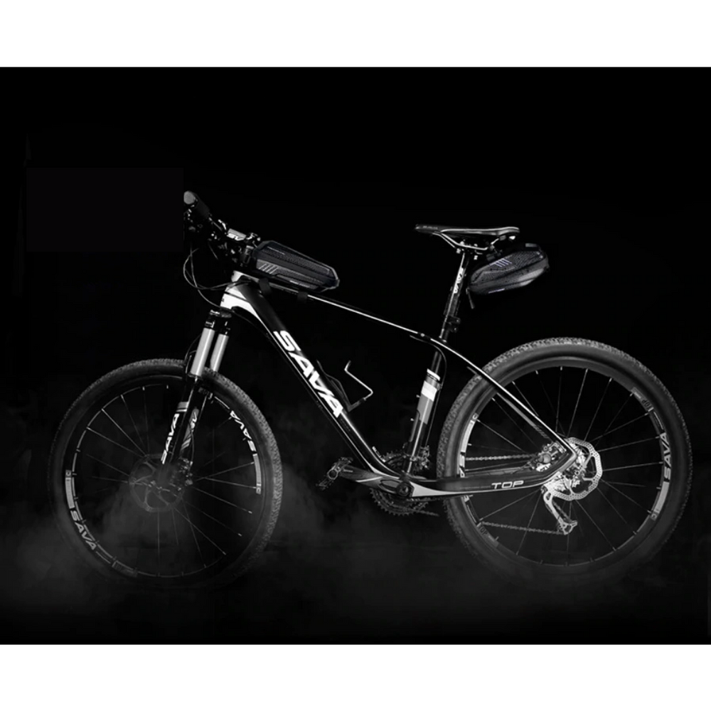Wasserdichte Fahrrad-Satteltasche mit Schnellverschluss – Robustes Hardcase für sicheres Verstauen