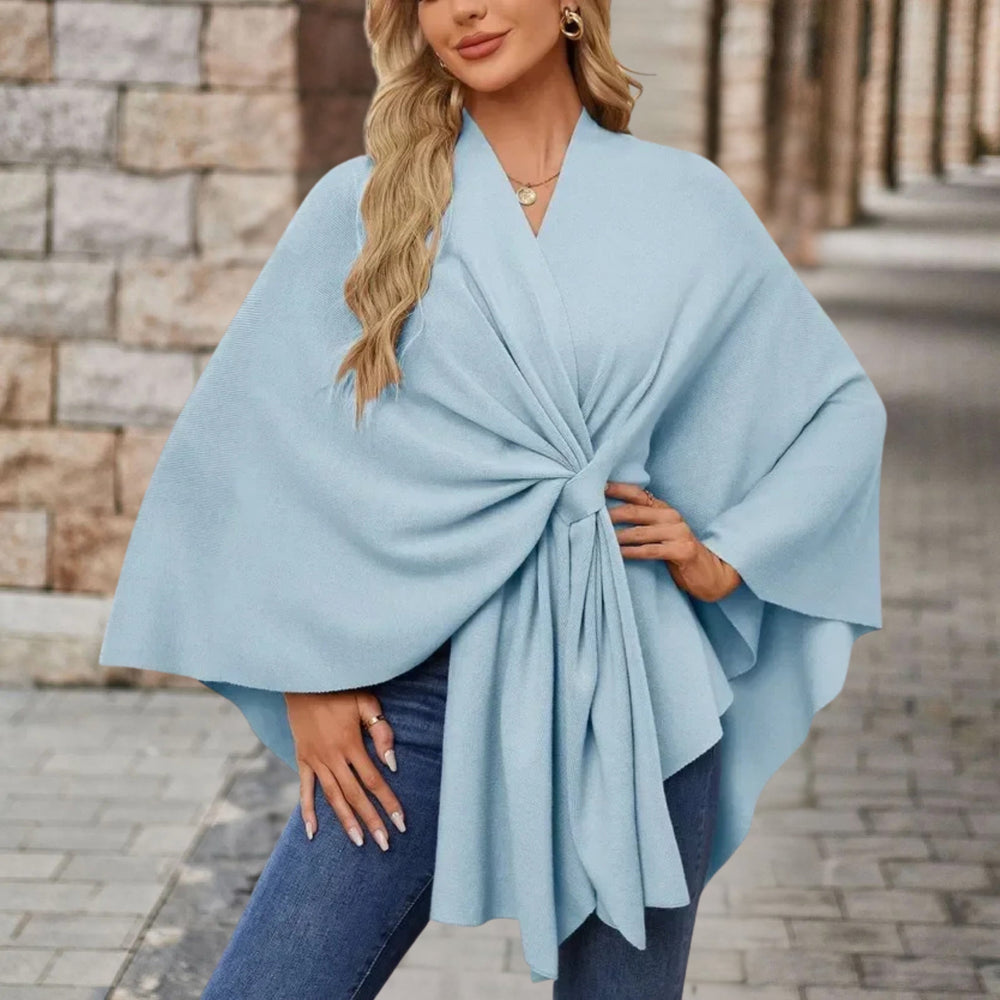 Enhanced Product Title: "Lia™ Stylish Schicker Poncho - Trendy Women's Outerwear for All Seasons" 

This title includes keywords that potential customers might search for, such as "stylish," "trendy," and "women's outerwear," while still highlighting the