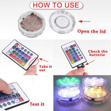 Remote Control Waterproof Suction LED Light