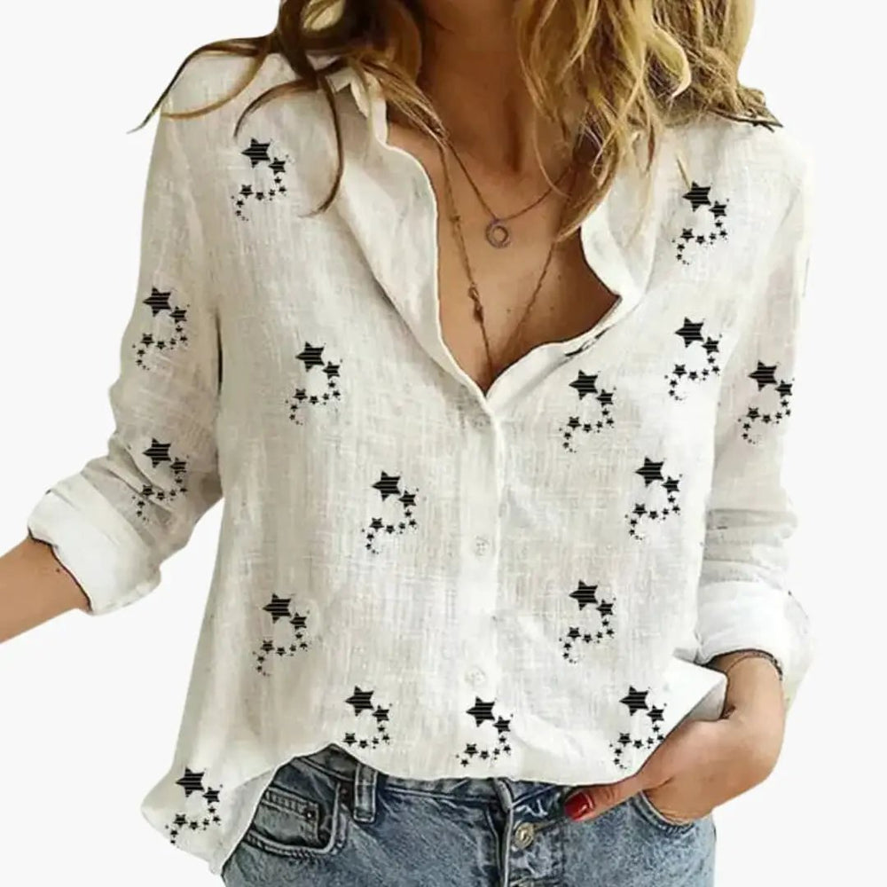 Women's Blouse – Floral Print & Versatile Style