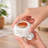 Portable Clip-On Fan – 360° Rotation, Rechargeable 3–6h Battery & 3 Speeds
