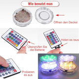 Submersible LED Pool Light – 16 Colors, IP68 Waterproof & Remote Control