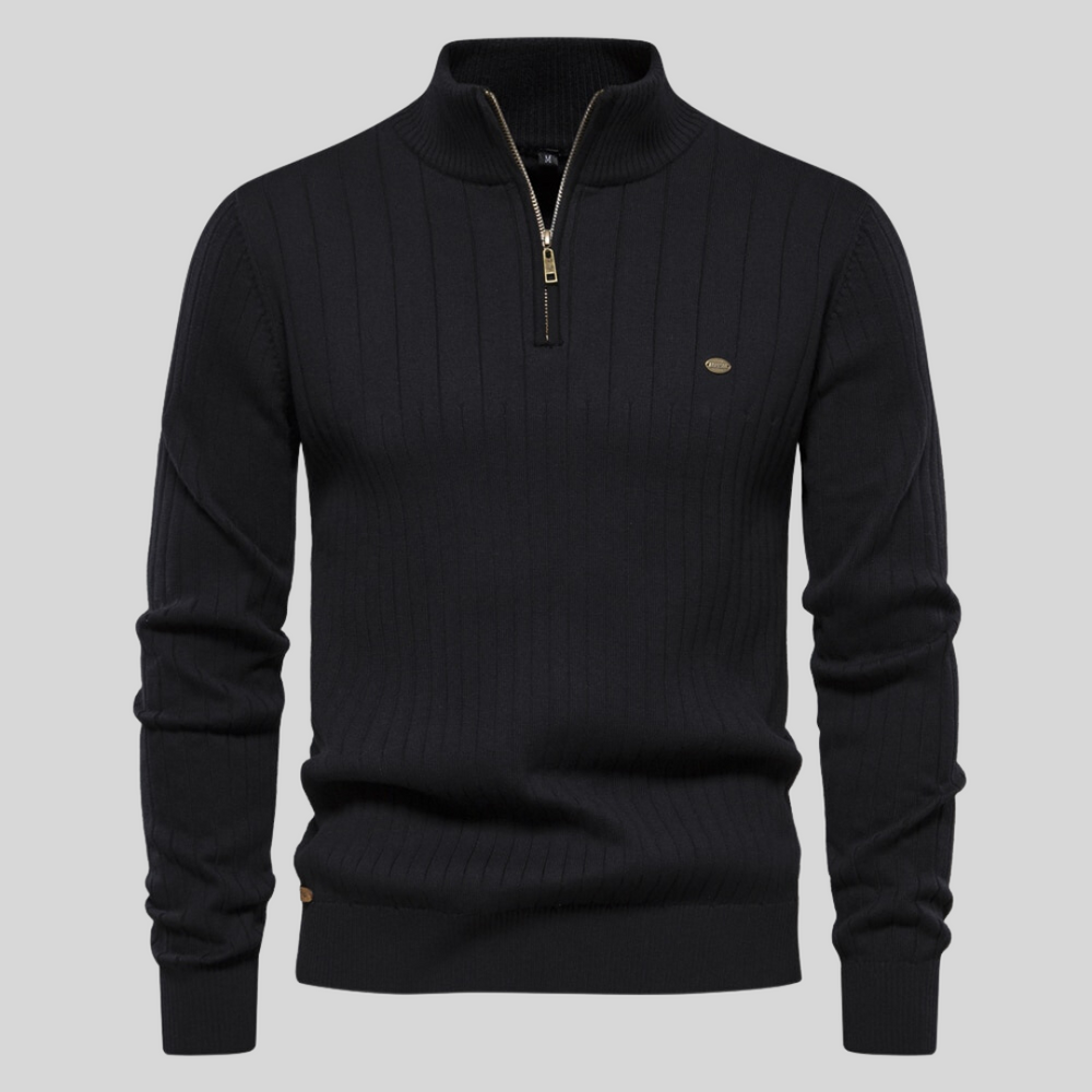 Enhanced Product Title: "Jonas Men's Knit Sweater - Cozy Strickpullover for Stylish Comfort" 

This title includes relevant keywords while providing more detail about the product, which can help improve visibility in Google Shopping searches.
