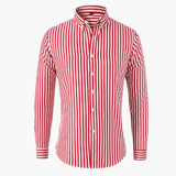 Men's Casual Shirt – Striped & Long Sleeve