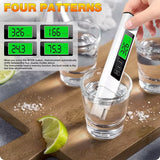 Digital TDS Water Tester – 4-in-1, TDS/EC/Temperature, Backlit Display, ±2% Accuracy