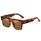 Oversize Eckige Sonnenbrille im Retro-Stil – Klassische Fashion-Sonnenbrille für Damen und Herren