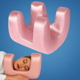 Memory Foam Beauty Pillow – Cooling U-Shape, Anti-Wrinkle & Side Sleeper Support