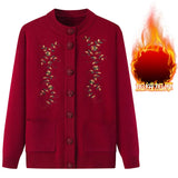Plus-Size Velvet Knit Sweater 'Winterzauber' - Cozy & Stylish Winter Fashion