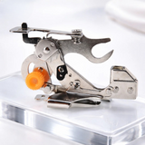 Ruffler Presser Foot – 4 Pleat Settings, Universal Machine Fit & Adjustable Depth