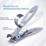 Heavy-Duty Nail Clipper for Thick Nails – Stainless Steel, 15mm Opening, with File