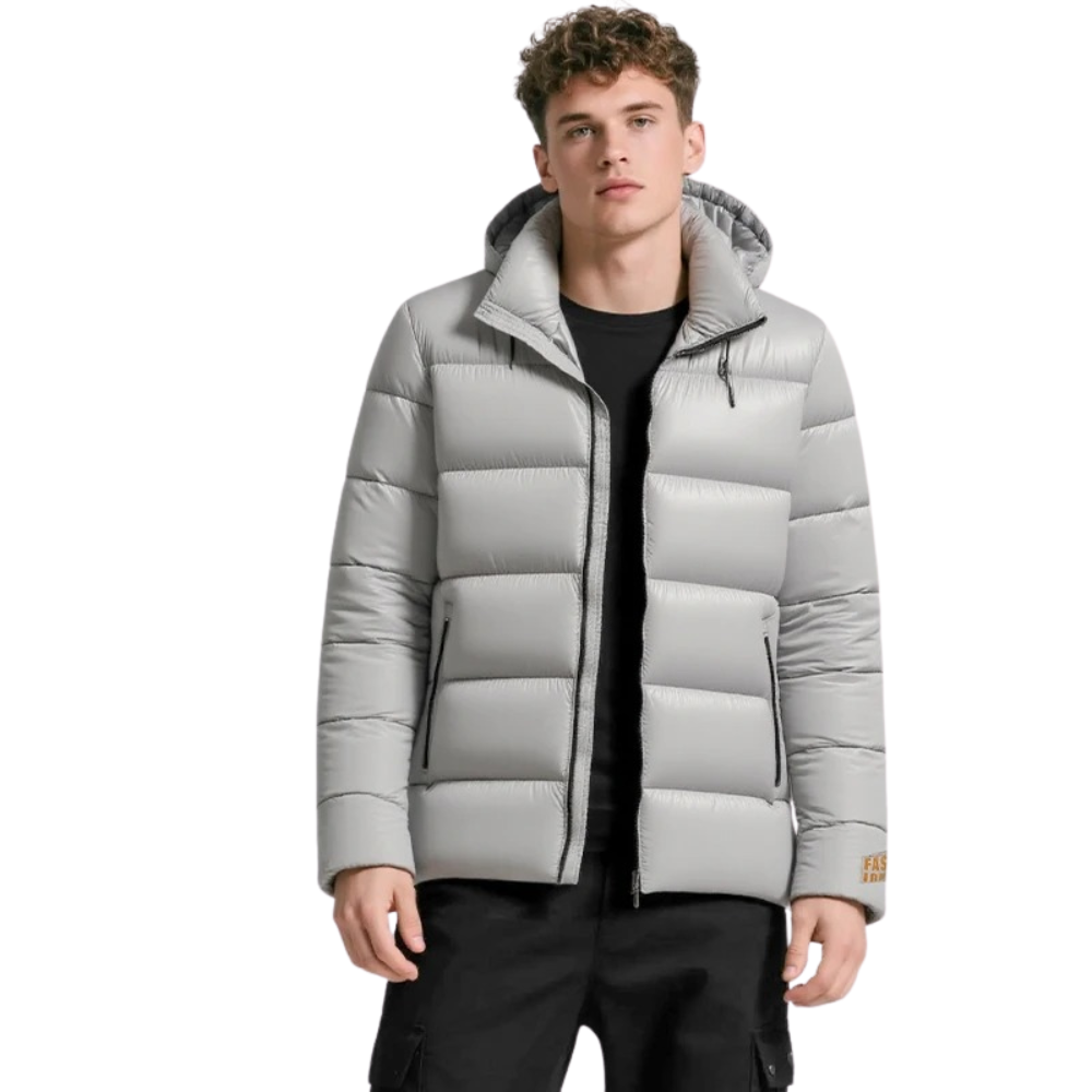 Optimized Product Title: "Elegante Pufferjacke für Damen - Stylische Winterjacke mit Kapuze, Warm und Bequem, Ideal für Kälte" 

This title includes relevant keywords and phrases that potential customers might search for, enhancing visibility and appeal.