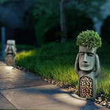 Optimized Product Title: "Abstraktes Gesicht Pflanzgefäß mit Solar-LED-Licht – Dekoratives Gartenaccessoire für Innen und Außen" 

This title includes relevant keywords while providing a clearer description of the product's features and uses.