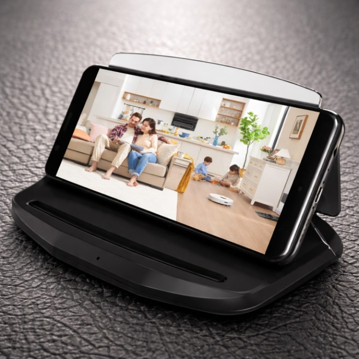 Car Heads-Up Display – Wireless Charging, 1.8-Inch TFT & Windshield Projection