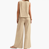 Women's Two-Piece Set – Comfortable Fit & Summer Casual Style