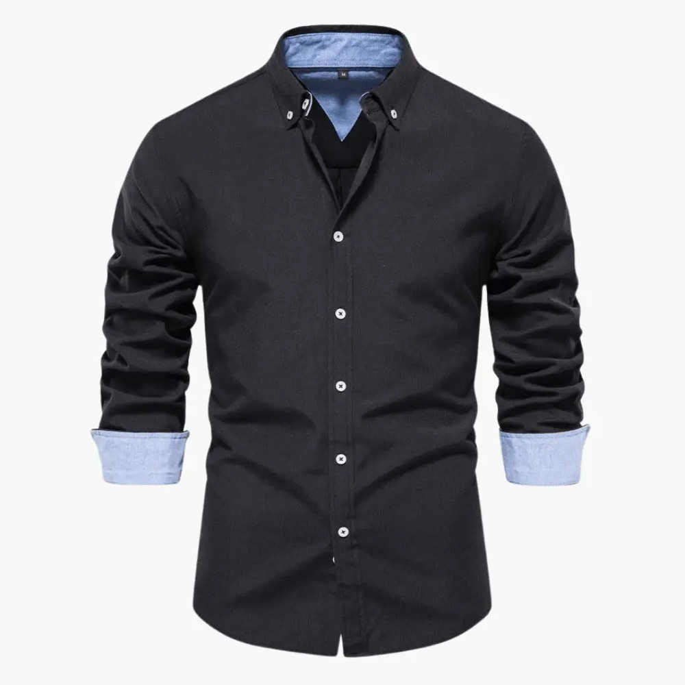 Men's Slim Fit Shirt – Elegant Casual Style, All-Day Comfort