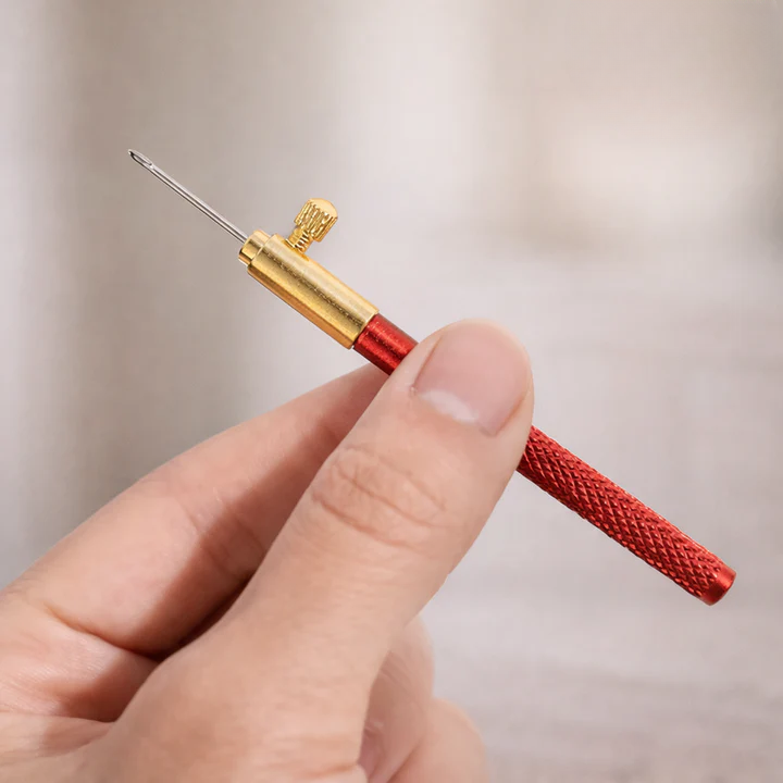 Tambour Stick Needle Set with Interchangeable Needles - Perfect for Embroidery & Crafting