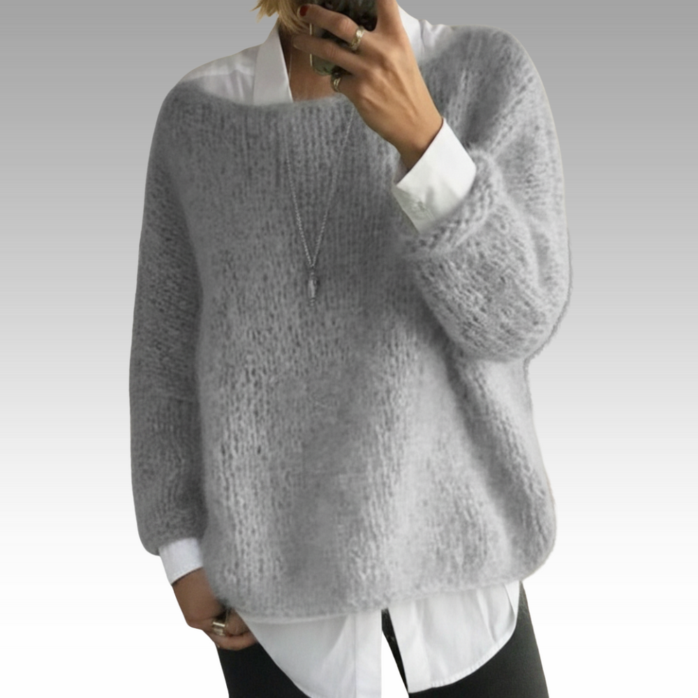 Sofia™ – Zeitloser Soft-Knit Pullover für Damen | Bequemer, Eleganter Stil | Ideal für Jede Jahreszeit