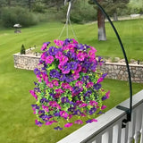Enhanced Product Title: "Künstlicher Hängeblumenstrauß für Balkon & Garten – Langlebige Dekoration für Innen und Außen" 

This title includes relevant keywords while emphasizing the product's durability and versatility for both indoor and outdoor use, whi