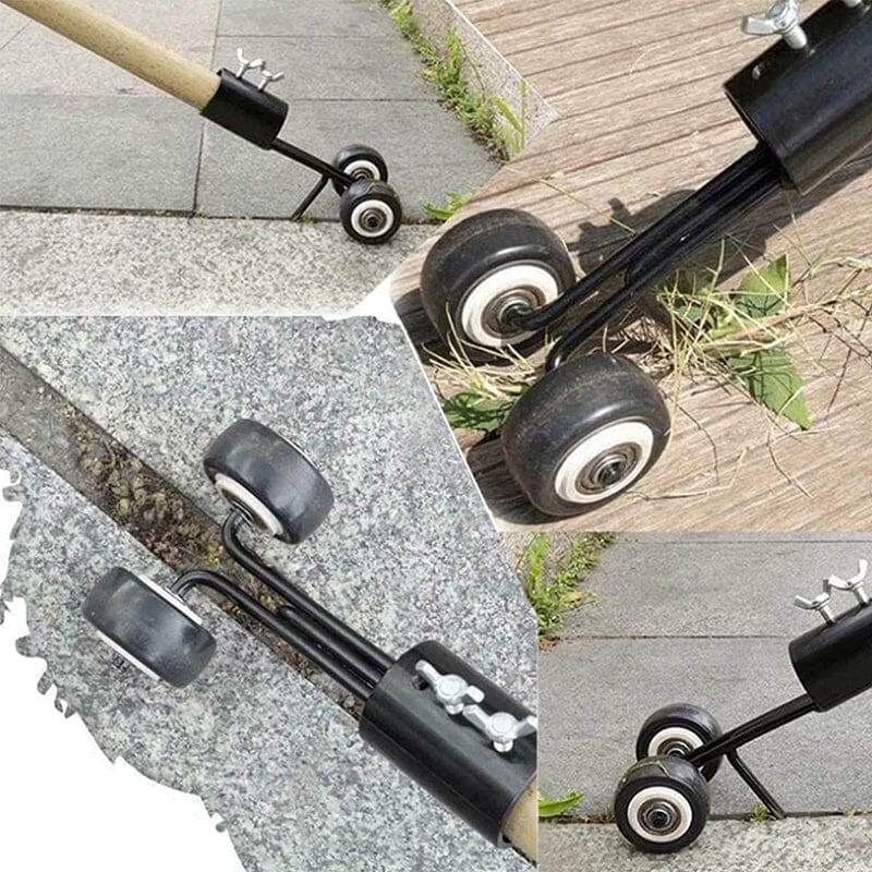 Unkrautentferner mit Rädern – Rückenschonende Gartenpflege