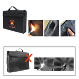 Fireproof Document Bag – Heat-Resistant to 1093°C, Waterproof, 38×28cm