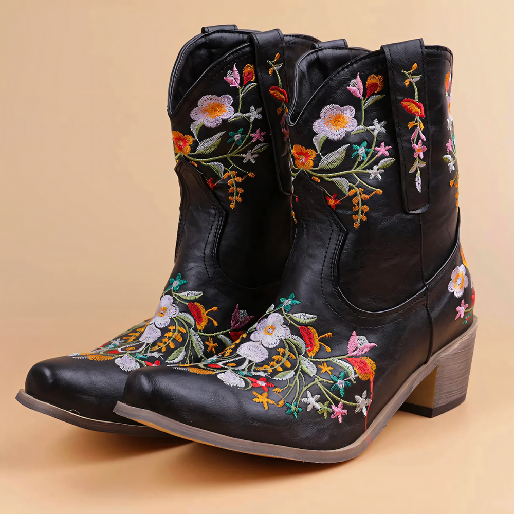 Sierra – Waterproof Vintage Cowgirl Boots