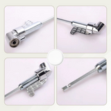 105° Right Angle Drill Adapter – 45-Steel, 6.35mm Hex Shank & Magnetic Bit Holder