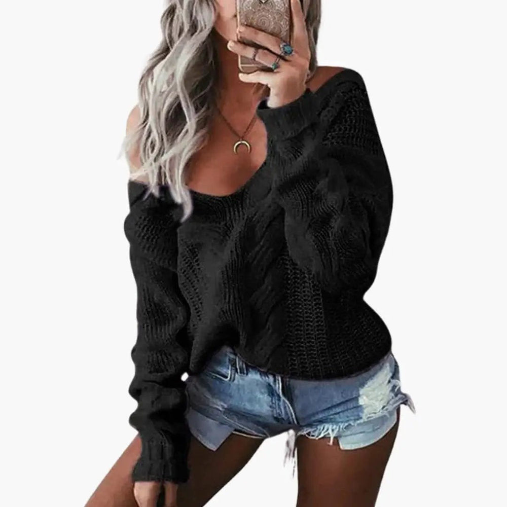 Women's Sweater – Oversized Fit & Long Sleeves
