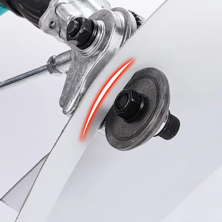 Metal Cutting Drill Attachment – Burr-Free Cuts, Double Head & Universal Fit