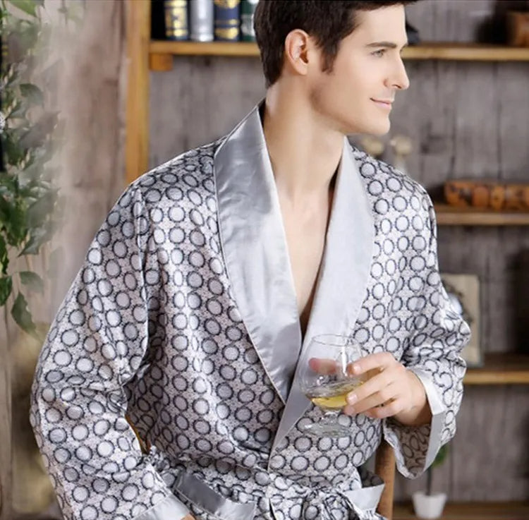 Satin Deluxe Robe – Trendy Satin Bathrobe