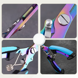 Fishing Pliers 3-in-1 – 420 Stainless Steel, Titanium-Coated & 17.5 cm Length