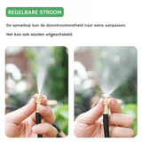 Drip Irrigation System – 360° Adjustable Sprayers, 12mm PE Tubing & 5-20m Lengths