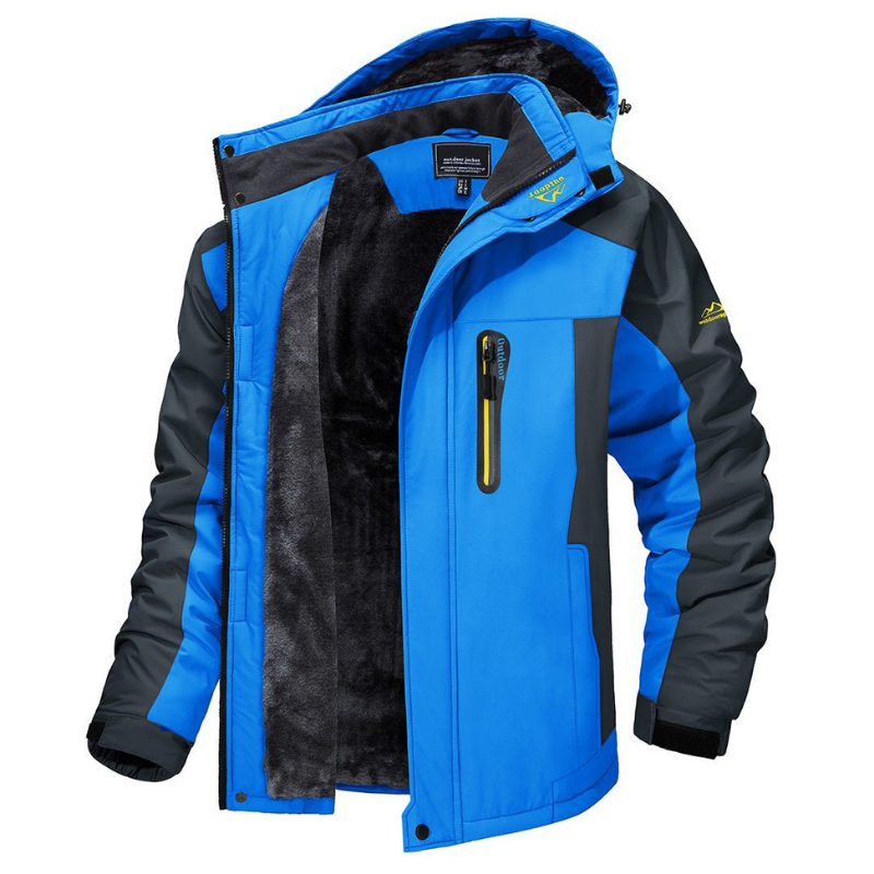 Enhanced Product Title: "Herren Outdoor-Winterjacke - Wasserdichte, Atmungsaktive & Stylische Winterjacke für Abenteuer in der Natur" 

This title includes relevant keywords that potential customers might search for, while also highlighting key features o