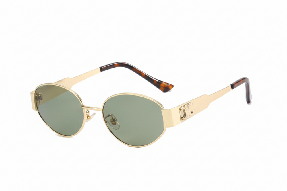 Sunglasses – Women's, Luxe Design & Black-Gold Finish