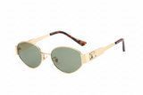 Sunglasses – Women's, Luxe Design & Black-Gold Finish