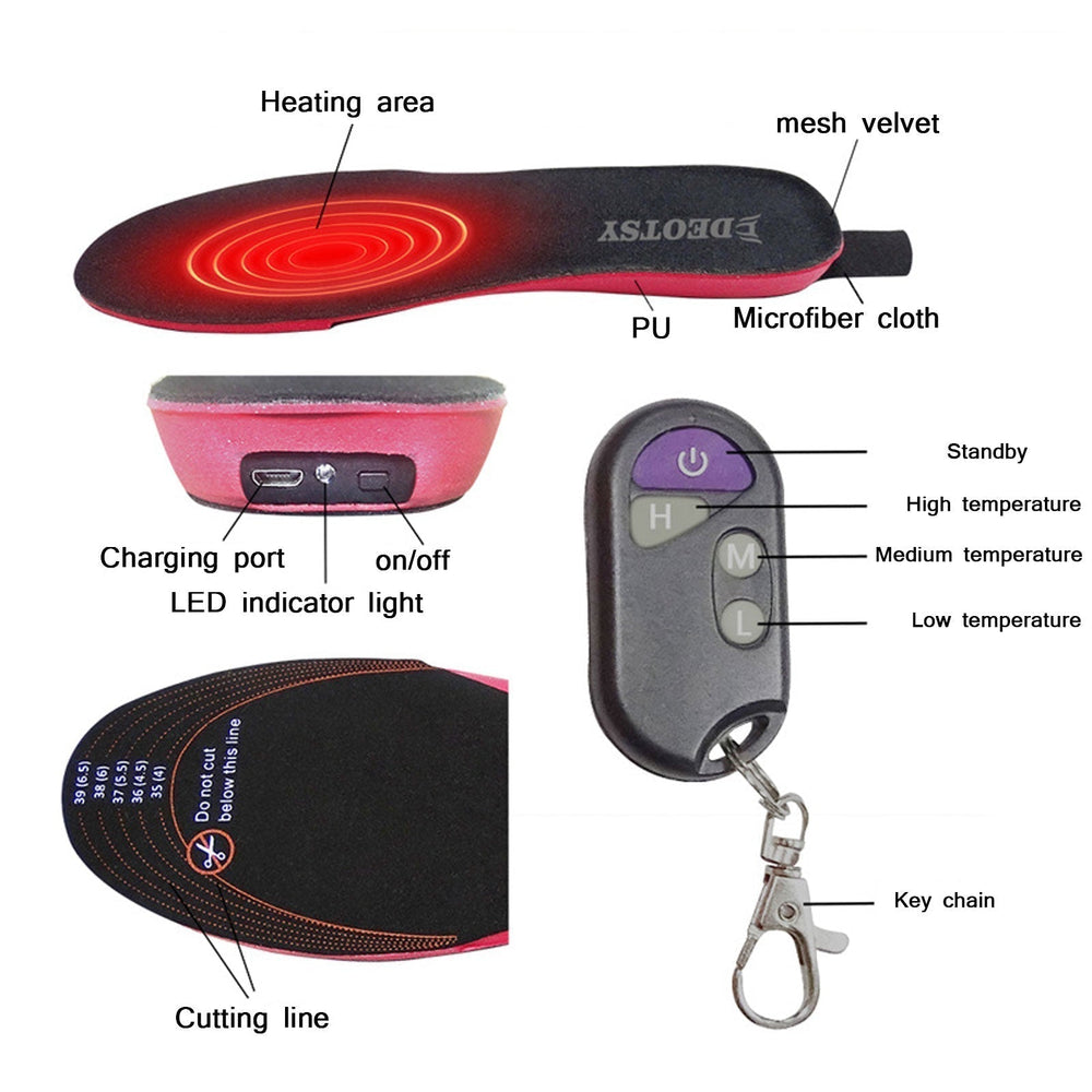 Aurora Rechargeable Heated Insoles