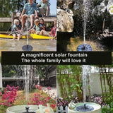 Kalsten | Solar Bionic Fountain for Gardens Birth Bath for Floor / Ground