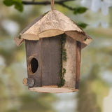 Optimized Product Title: "Hölzernes Vogelhaus mit Aufhängeband - Handgefertigtes, Wetterfestes Design für Garten und Balkon" 

This title includes relevant keywords and phrases that can improve search visibility while providing potential customers with mo