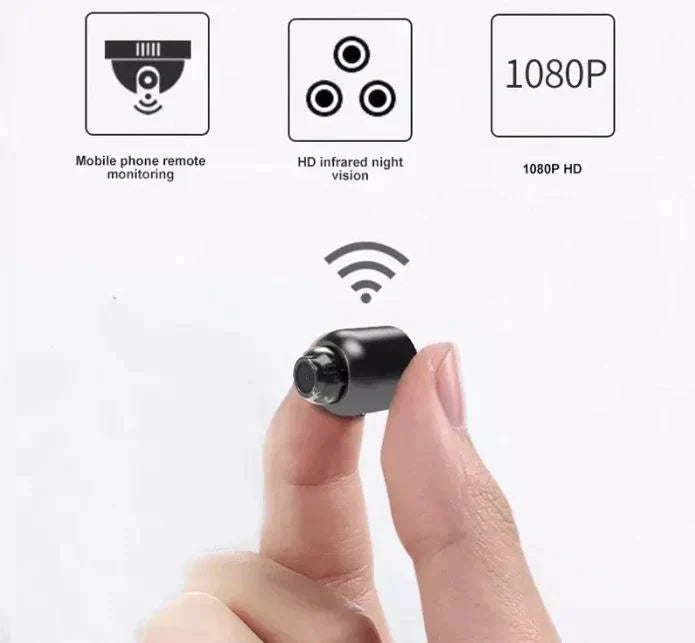 BowLift | Small WiFi Security Camera Night Vision Security Surveillance Camera