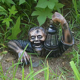 Scary Zombie Outdoor Halloween Decor with LED Light