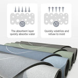 Fast-Drying, Super Absorbent Bath Mat - AquaComfort