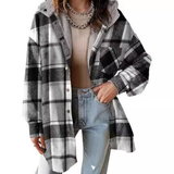 Optimized Product Title: "Tallulah™ - Entspannt geschnittene Karomuster Kapuzenjacke für Damen | Bequeme und stylische Freizeitjacke" 

This title includes relevant keywords for better visibility in Google Shopping while clearly describing the product.