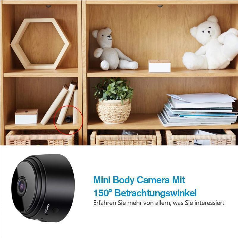 WiFi Mini Camera – 1080P, Magnetic Mount & Infrared Night Vision
