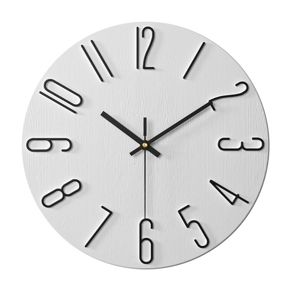 Noble Modern Wall Clock | Minimalist Gold Design