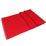 Decotic – Red Cashmere Scarf, Soft & Warm