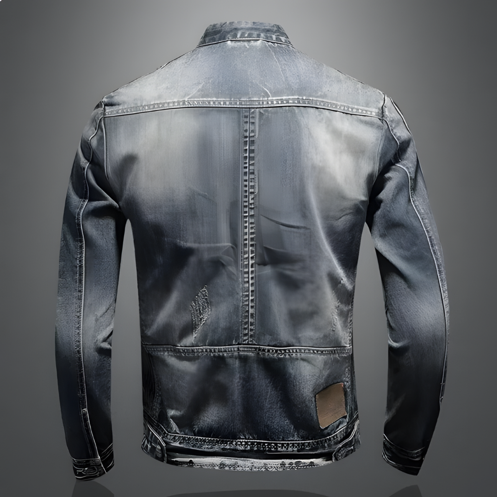 Matteo™ Retro Denim Jacket - Vintage Style, Classic Fit, Perfect for Everyday Wear
